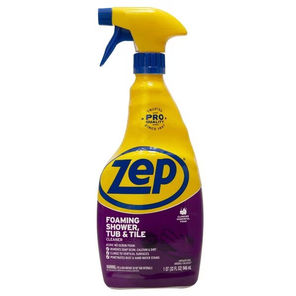 Morning Rain Scent Tub and Tile Cleaner 32 oz Liquid, Zep, Mfr#: ZUPFTT32